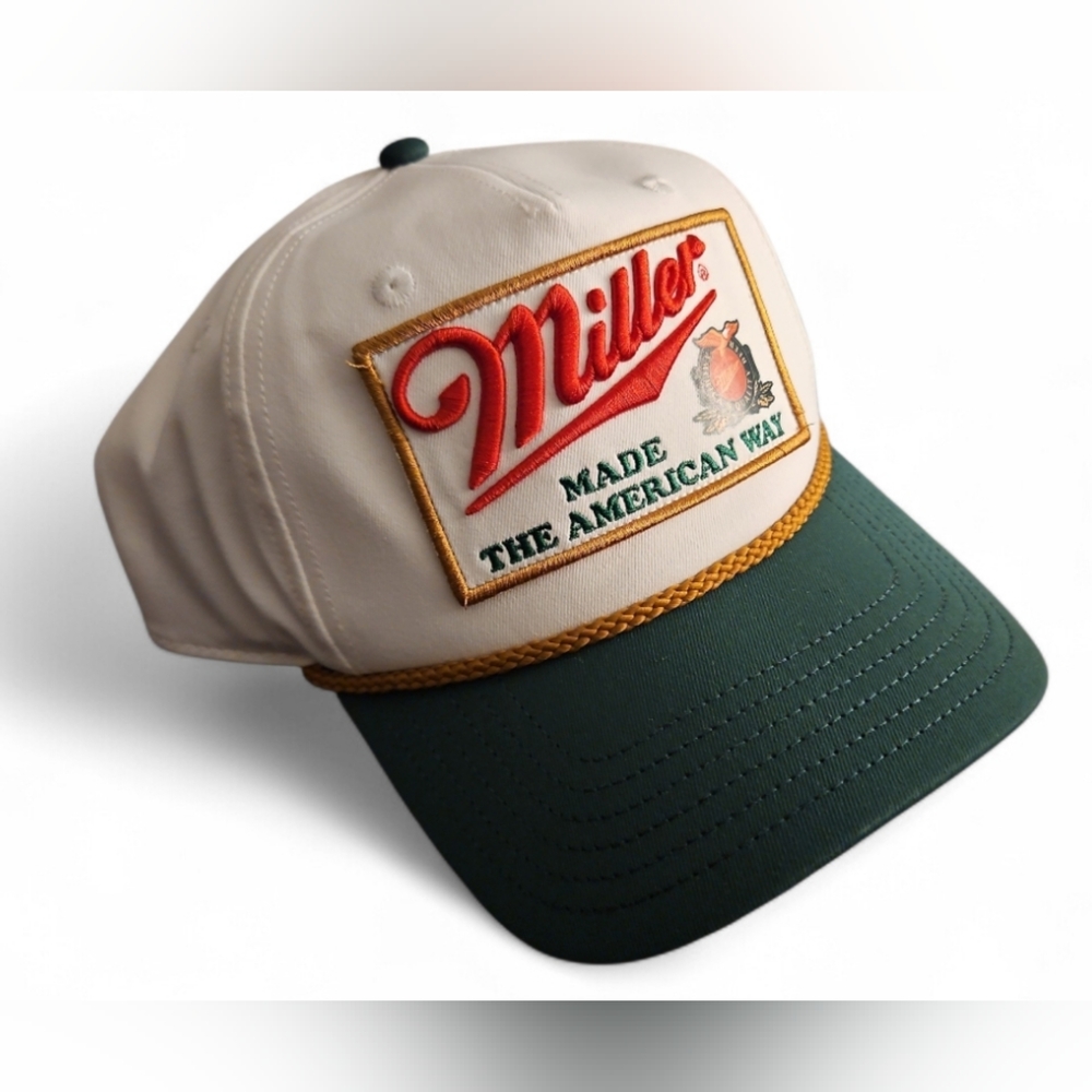 Miller Trucker Hat, Miller Beer, Vintage Miller Hat - Picture 3 of 8